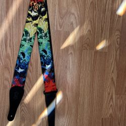 Jimi Hendrix Edition – New Guitar Strap | Vintage Psychedelic Design