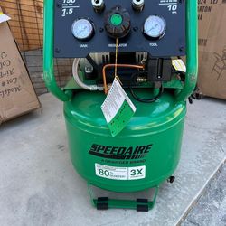 New speedaire compressor 10 gallons super quiet asking $380