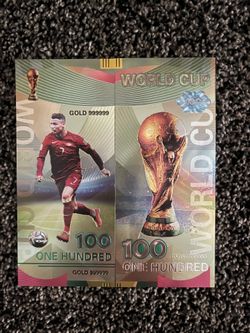 $10 Each-World Cup Soccer Collector Bills