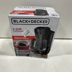 Black and decker 5 cup coffee maker