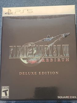 Final Fantasy 7 Rebirth- PS5 Deluxe Edition 