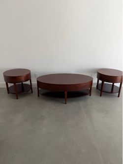 Solid Wood Coffee table set