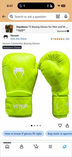 Venum Contender Boxing Gloves
