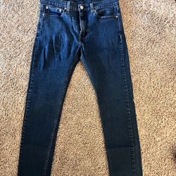 Mens Blue Levi Jeans 