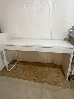 White desk