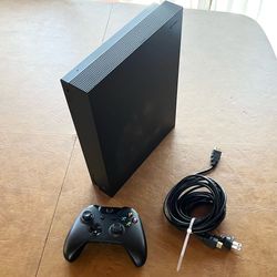 Xbox One X 1TB With Controller