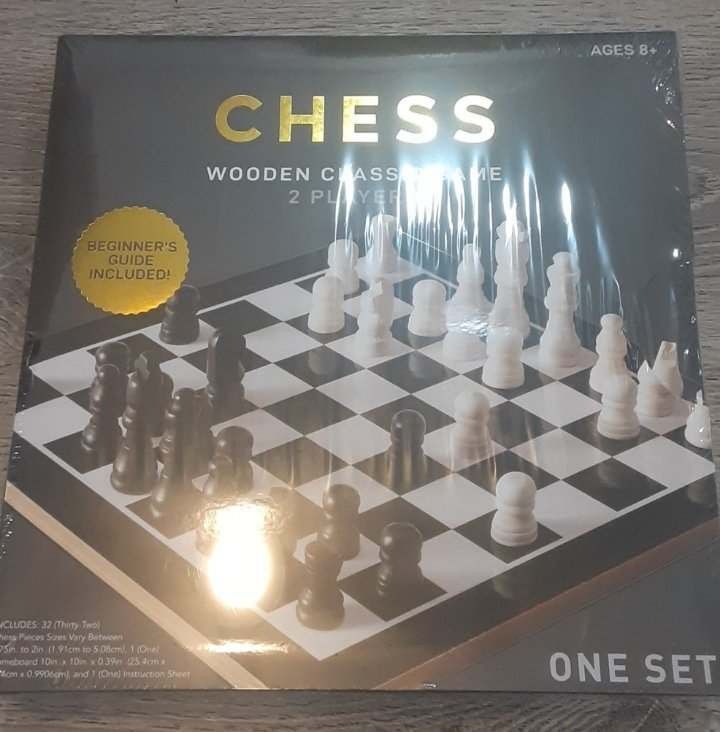 New Wooden Chess Set