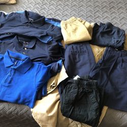 School uniforms good condition Size 8-10 Med And Size 14 Large