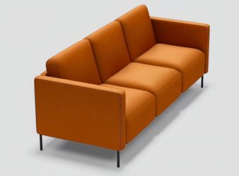 Better Homes & Gardens Wyatt Velvet Sofa, Copper Pipe