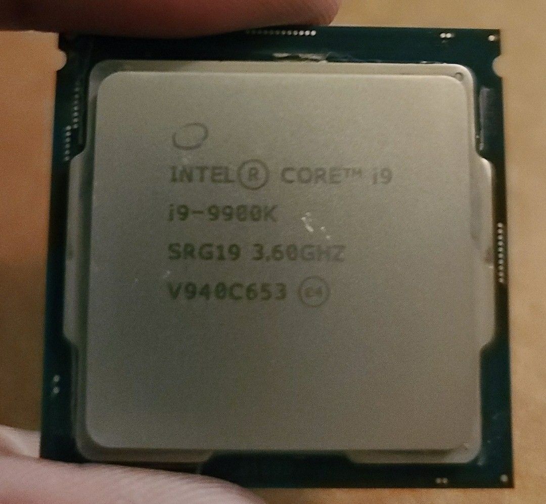 Intel i9 9900k RRAD DESCRIPTION