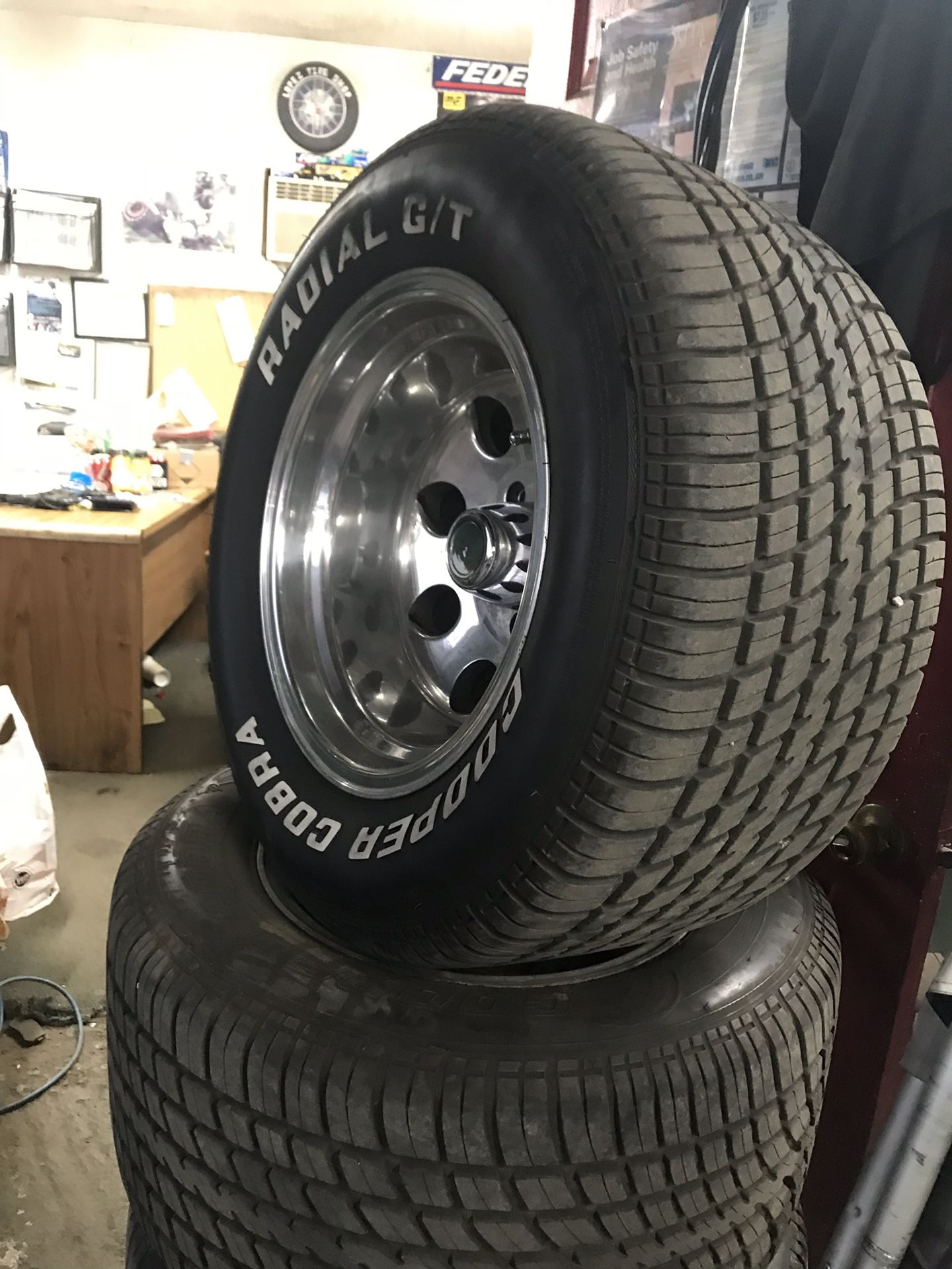 Selling 15x10 inch rims and tire size 295-50-15 $650