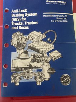 Anti-Lock Braking System For Trucks,Tractors.buses