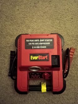 EverStart JUS750CE  Roadside Emergency Jump Starter