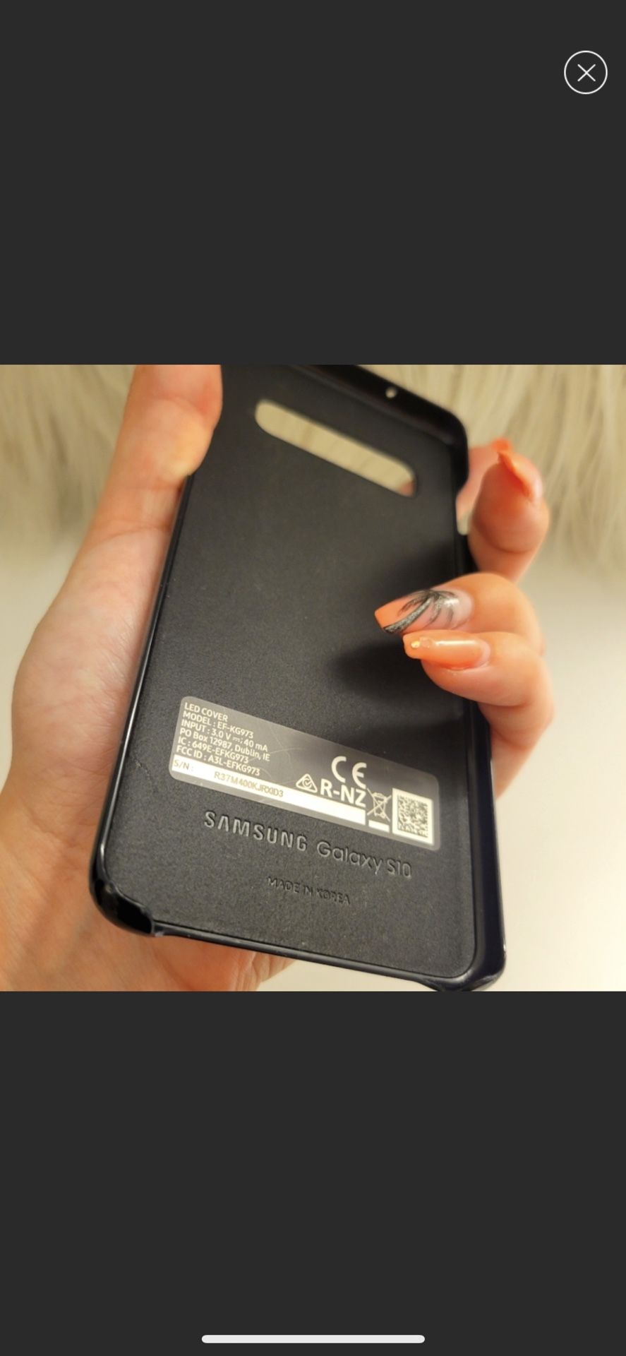 Samsung Galaxy S10 LED Case