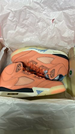 Air Jordan 5 Retro Orange Sneakers size 11.5#50372