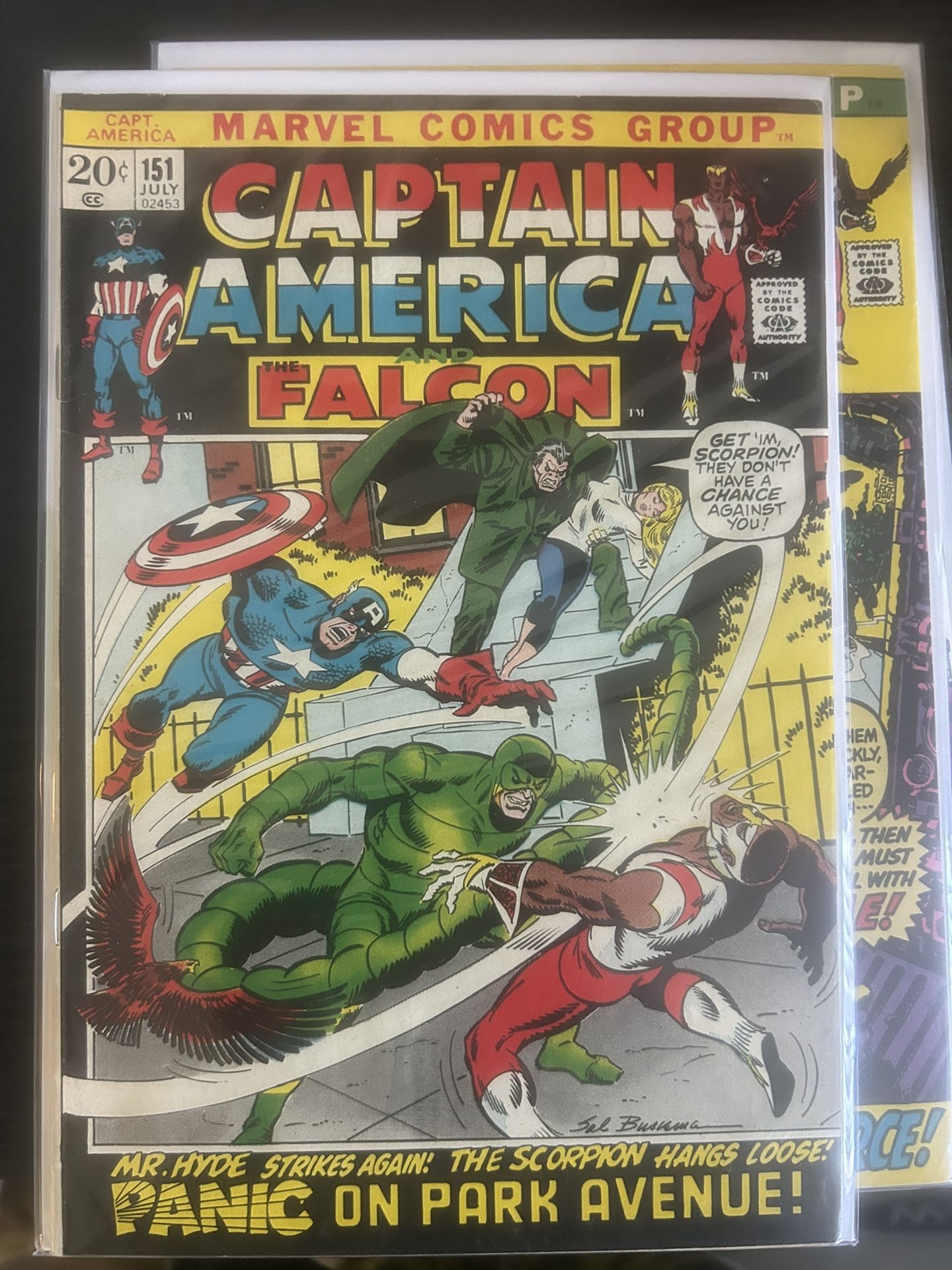 Captain America And Falcon