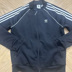 adidas Originals Classics Beckenbauer Black Retro Rare Track Jacket Men Size small