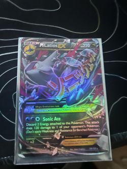 Mega Latios EX Full Art Holo Pokémon Card