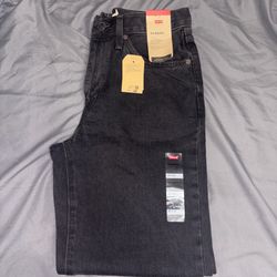 Black levis 94’ baggy jeans never worn! Midrise