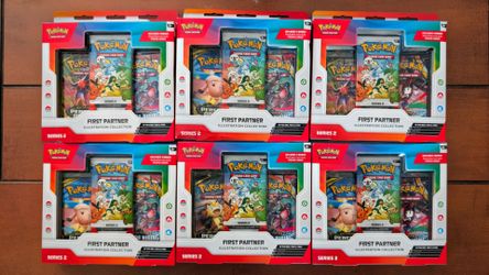 Pokemon: First Partners Series 2 Boxes