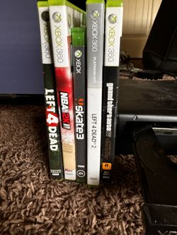 Xbox 360 With Games - 
