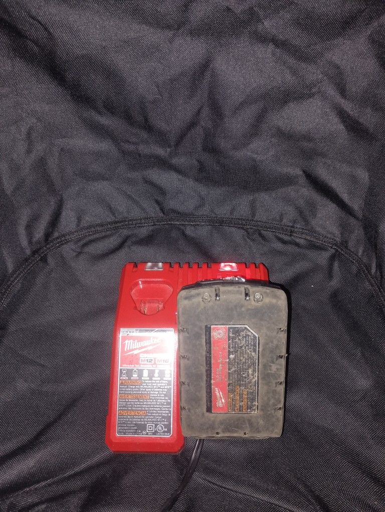Milwaukee Charger And Battery