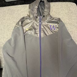 Washington Huskies team-issued windbreaker