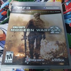 Call Of Duty Modern Warfare 2 PlayStation 3/PS3 (Read Description)