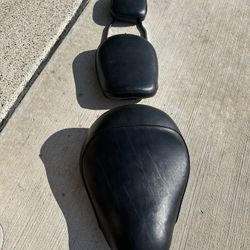 Valkyrie Seats Rider, Passenger With Back Rest 