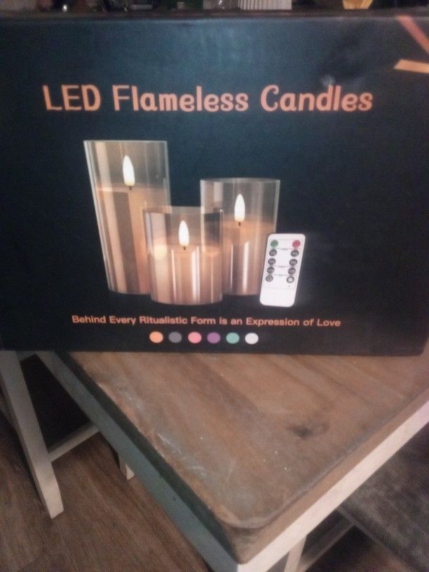 LED FLAMELESS CANDLES