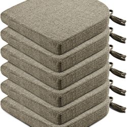 Chair Cushions For Dining Chairs 6 Pack -