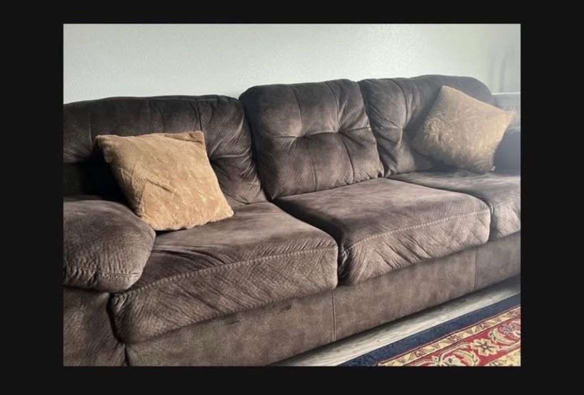 Loveseat , sofa and recliner