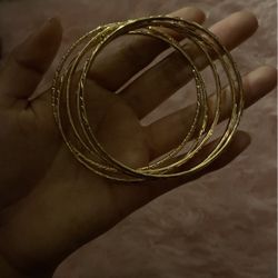 gold Set Bangles