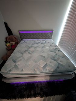 King bed and frame 550