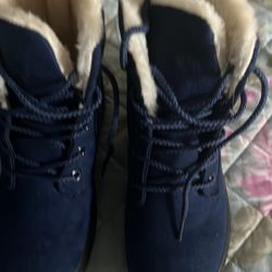 Blue Boots And Black One Just Like Them