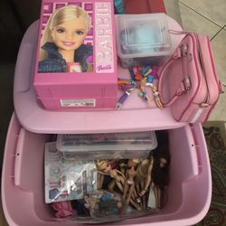 Barbie, Brats, Pollypocket assortment