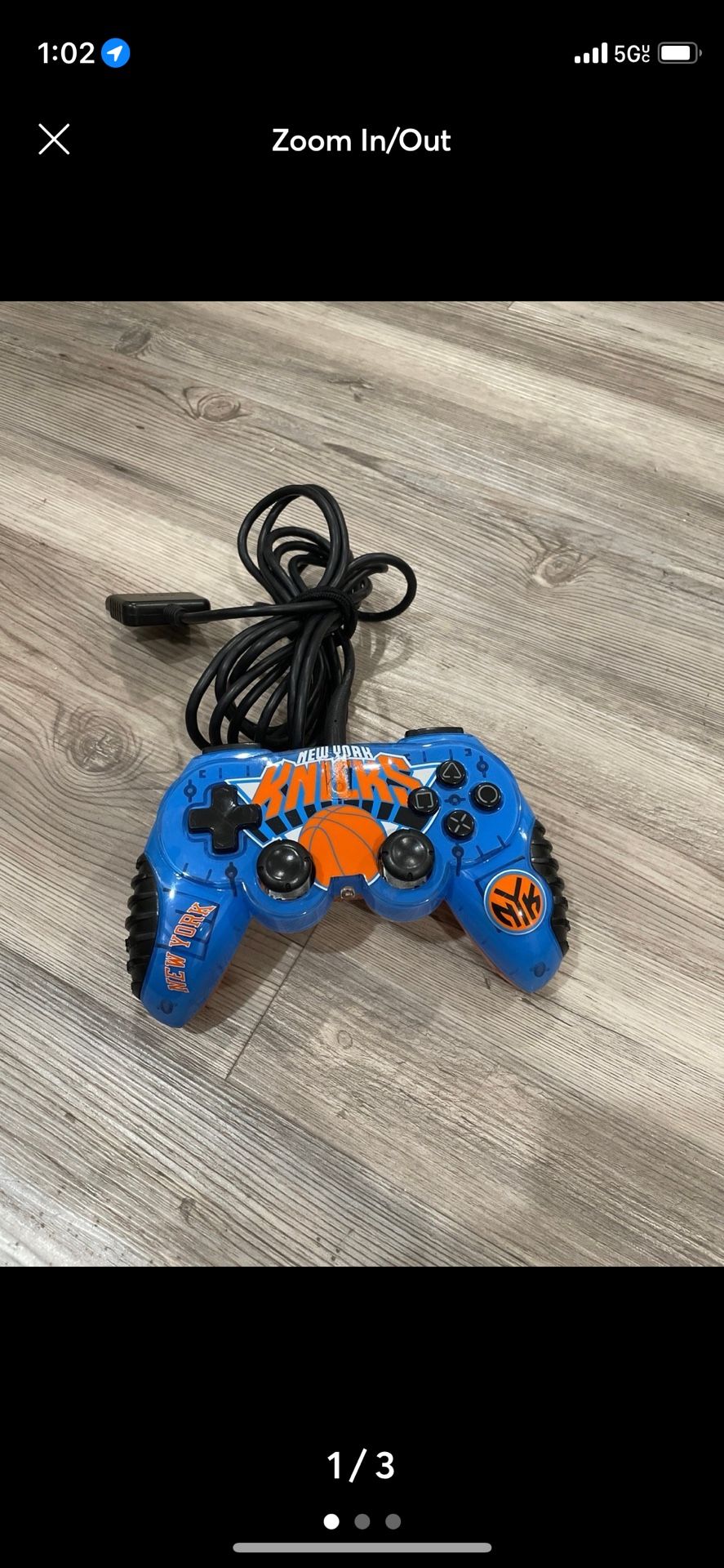 PS2 MADCATZ NY KNICKS Controller