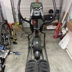 Green Timer Elliptical Machine