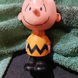 Vintage Charlie Brown Peanuts Figurine Toy