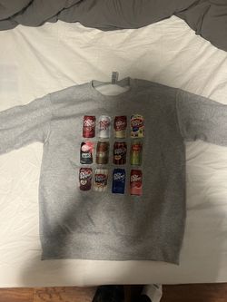 Gray Dr Pepper Sweatshirt Size Small