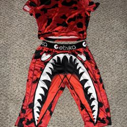 Red Ethika body suit