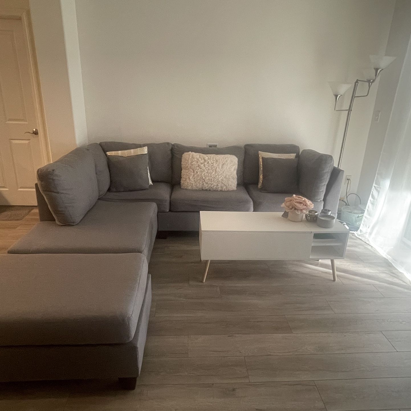 Sectional Sofa Grey