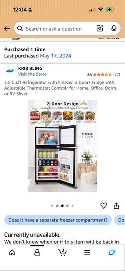 Mini Fridge