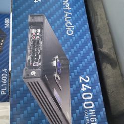 Planet Audio 2400.4 Brand New 4 Channel Amplifier 