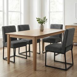 Upholstered Dining Chairs Set of 4