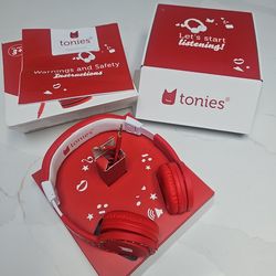 Tonies 1 Kids Headphones = Red