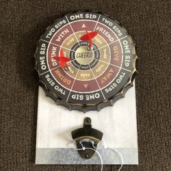 Magnetic Bottle Cap Dart Board 