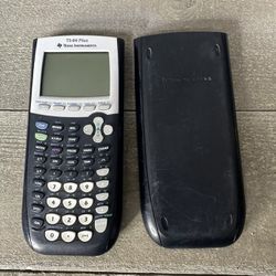 Texas Instruments TI-84 Plus Calculator with Cover Tested Working