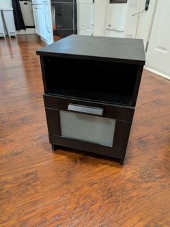 Brimnes Nightstand (Black)