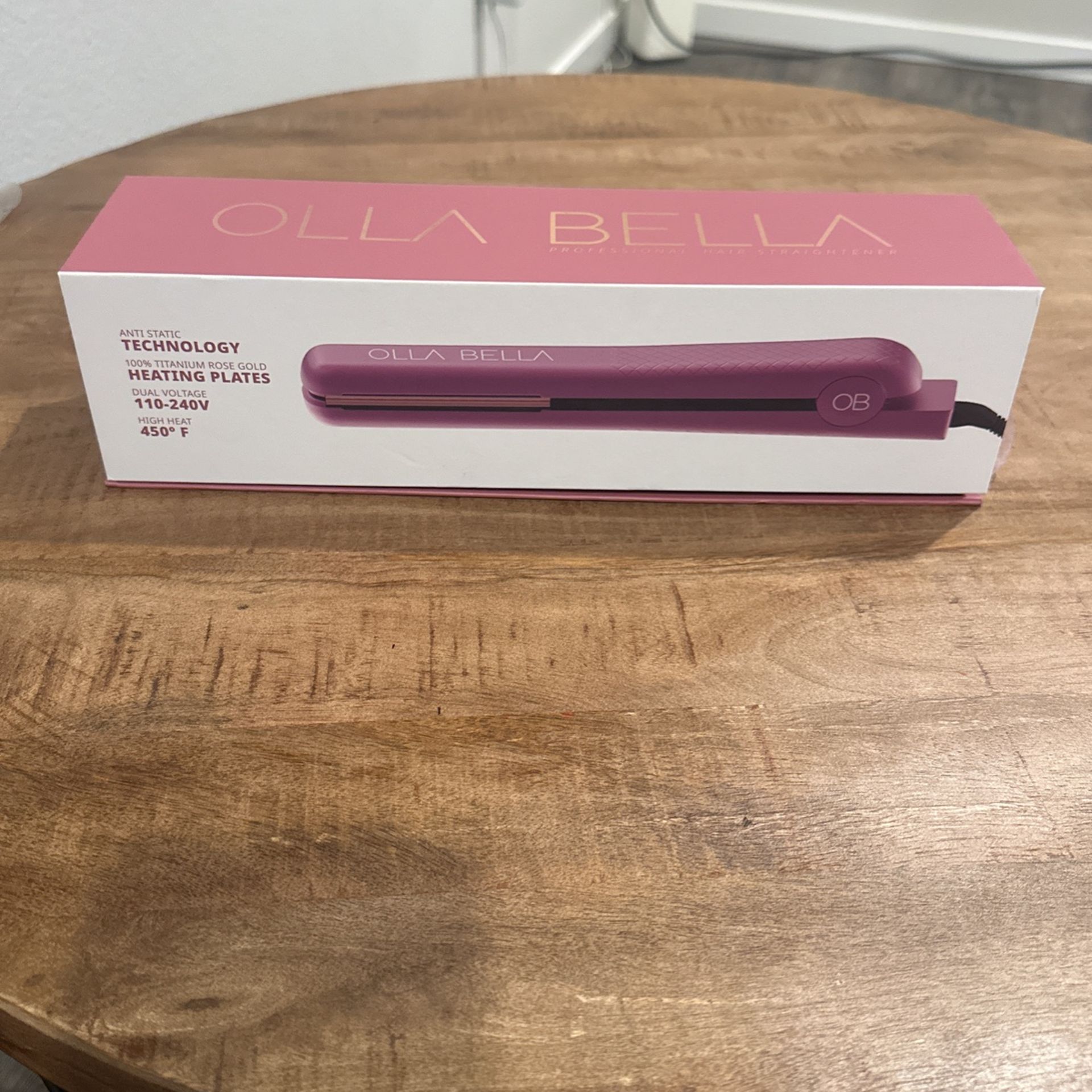 Olla Bella Professional Hair Straightener 